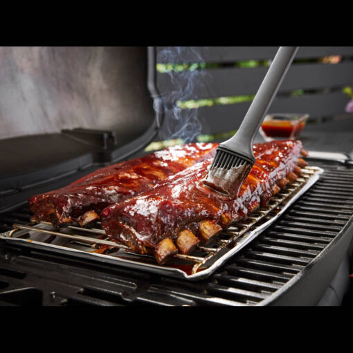 Nepriame grilovanie s tepelným štítom